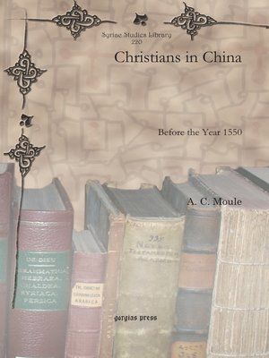 cover image of Christians in China